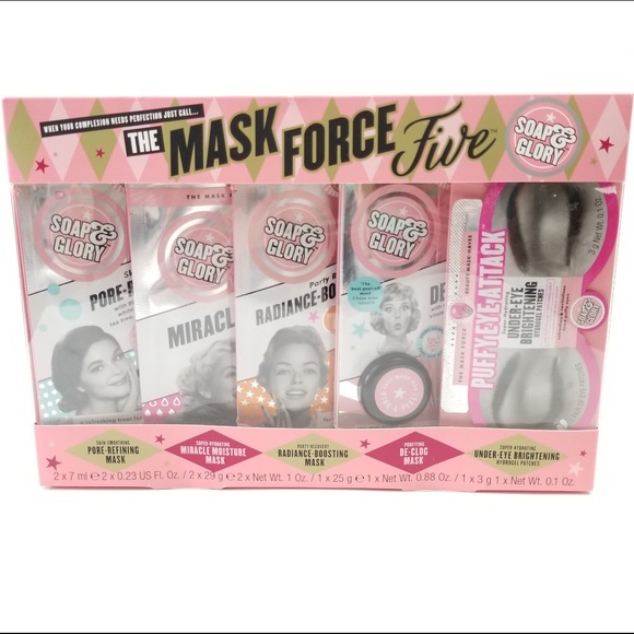 The mask force five 5 face mask gift set - Picture 1 of 4